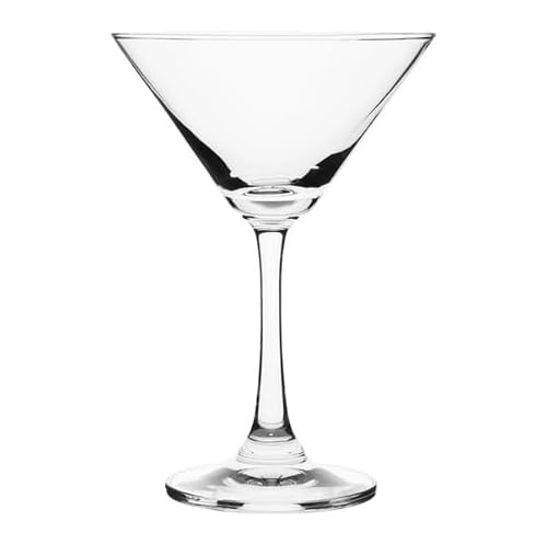 Olympia Olympia Cocktail Martini - 210ml 7oz (Box 6) - Includes a classic stem for elegant handling and a wide bowl, making it ideal for professional bar service.