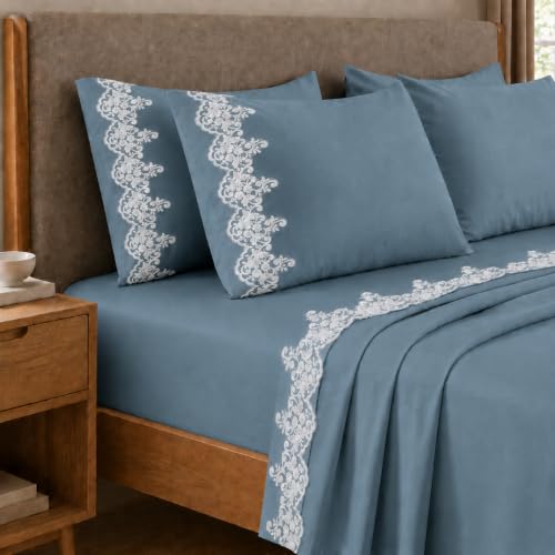 PETTI Artigiani Italiani - Percale Bedding Double Bed Sheet Cotton Percale Bedding Set Double Bed 100% Made in Italy