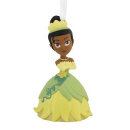 Hallmark Disney Princess Ornament, Tiana, Green & Yellow, Resin