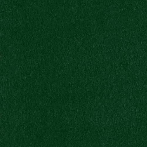 Felt Fabric Sheets 10-Piece, 20 cm Length x 30 cm Width x 0.1 cm Thickness, Dark Green