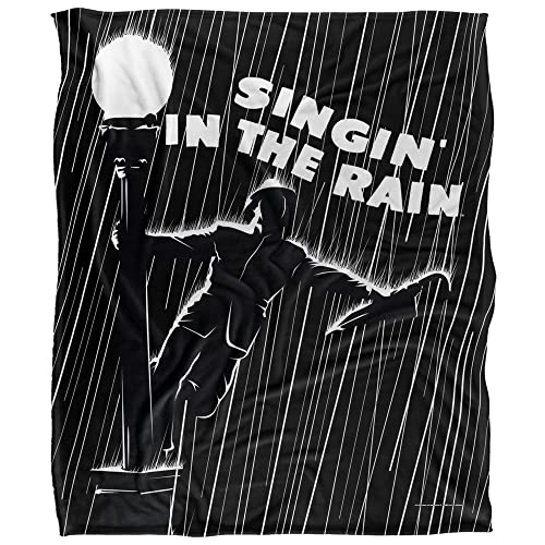 Wb 100Th Singing In The Rain Silky Touch Super Soft Throw Blanket 152 X 127 Cm