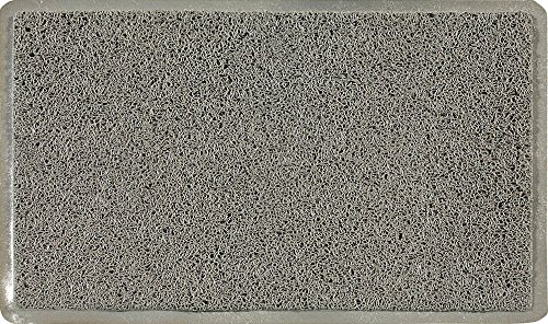 ID Matte 608005 Route Door Mat Vinyl Fibre 1.10 x 80 x 60 cm, Grey, 60 x 80 cm