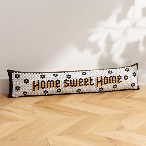 Home Sweet Home Mosaic Message Draught Excluder