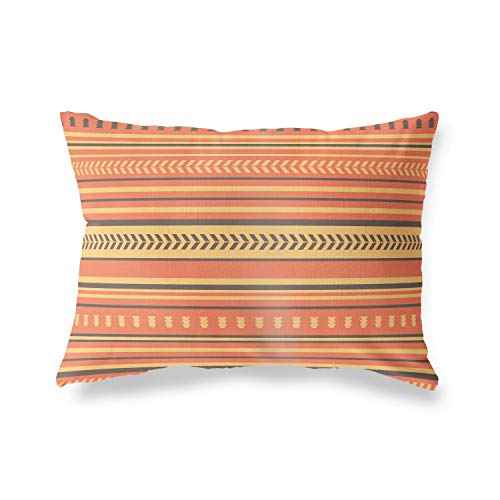 BonaMaison Decorative Cushion Cover, Random Pattern Throw Pillow Covers, Home Decorative Pillowcases for Livingroom, Sofa, Bedroom, Size: 45X60 Cm - Designed and Manufactured in Turkey