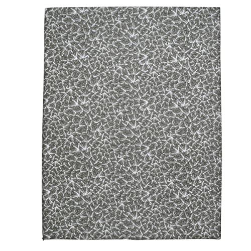 Essix Printed Cotton Percale Flat Sheet 240 x 300 cm