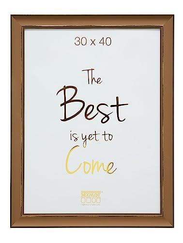 Deknudt Frames S46XF3_30.0x40.0 Resin Photo Frame 30 x 40 cm Brown