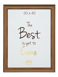 Deknudt Frames S46XF3_30.0x40.0 Resin Photo Frame 30 x 40 cm Brown