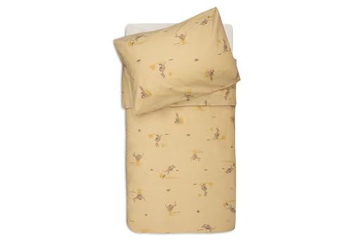 Jollein Cot Bedding - Kangaroots - 120x150cm - 100% Cotton - OEKO-TEX Certified - Bedding with Pillowcase - Children’s Duvet Cover Set - Bedding Set