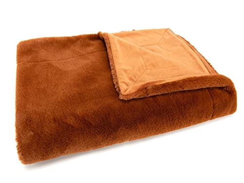 Amadeus - Luxury Blanket Dark Orange 130x170
