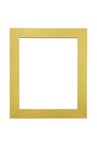 FRAMES BY POST Metro Picture Photo Frame Gold 30 x 30 cm Plastic Glass