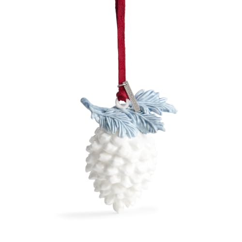 Wedgwood Festive Prosperity Ornament White & Blue