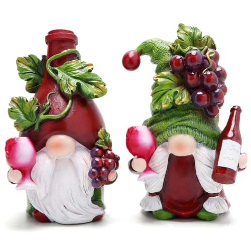 Hodao Exquisite Craftsmanship Decoration - Red Wine Spirit Decor - Christmas Table and Home Decoration for Wine Enthusiasts - Suitable for Parties and Holidays