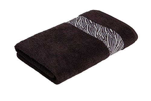 frottana Shadow hand towel 50 x 100 cm, 100% cotton, stone