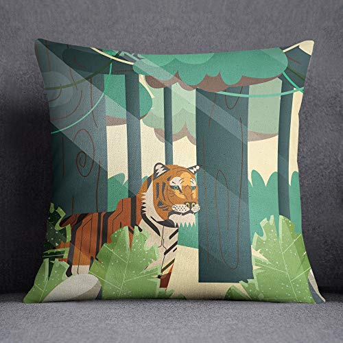 Questo Casa Decorative Cushion Cover, Cushion Cover, Home Decoration, for Sofa, Coffee, Size: 45 x 45 cm – Designed and Made in Türkiye