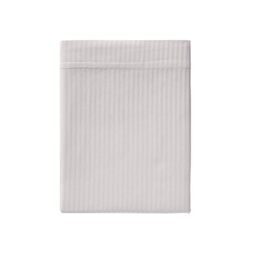 ESSIX Flat Sheet, Cotton Satin, Silver, 180x290 cm