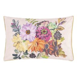 Designers Guild Printed Cotton Percale Pillowcase, Glynde Coral 50 x 75 cm