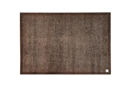 Barbara Becker Gentle, Washable Doormat, Dirt Trapper Mat, for Entrance Area and Apartment Door, Indoor Doormat, Brown, 39 x 58 cm