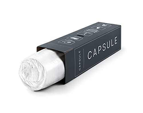 Julian Bowen Capsule Memory Roll-Up Mattress, Single - H12 x W90 x D190cm