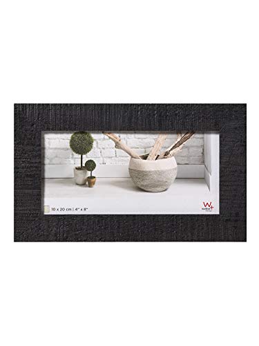 walther design Picture Frame Black 10 x 20 cm Home Wooden Frame HO120B