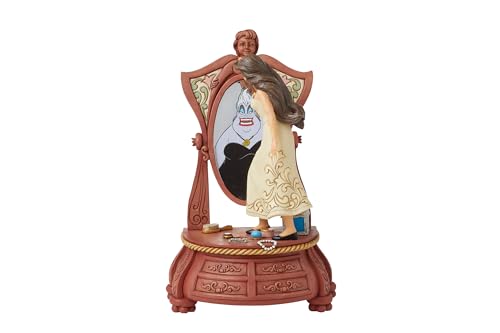 Disney Traditions Vanessa Vanity With Ursula Mirror Figurine