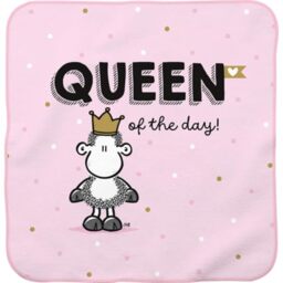 Sheepworld 74722 Queen of The Day Magic Towel Small Hand Towel Guest Towel Pressed Shape 30 cm x 30 cm Cotton Gift