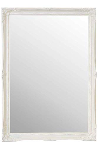 Mirror 2Ft10 X 2Ft (86cm X 61cm) Large Antique Design Ivory Ornate Big Wall New