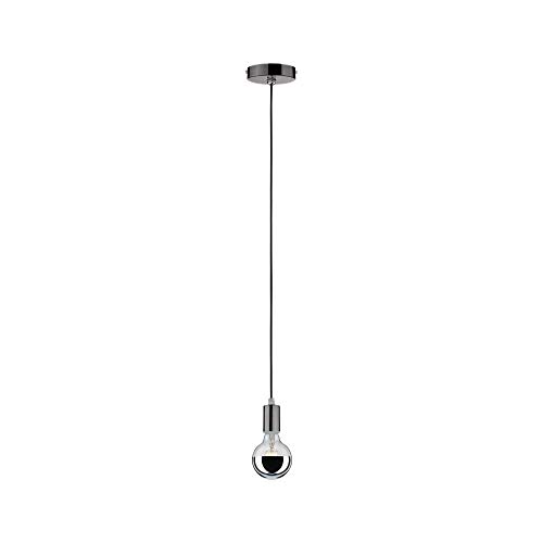 Paulmann 79754 Pendant luminaire Larus max. 20 watt IP44 Pendant lamp Black Chrome Pendant lamp Metal Pendant luminaire E27