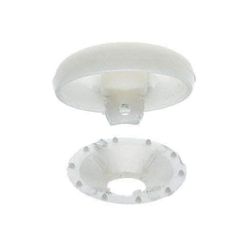 Prym - Prym Plastic White (22mm) Cover Buttons - 1 Unit