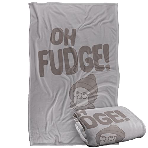 LOGOVISION A Christmas Story Ralphie 'Oh Fudge!' Silky Touch Super Soft Throw Blanket 91 x 147 Cm