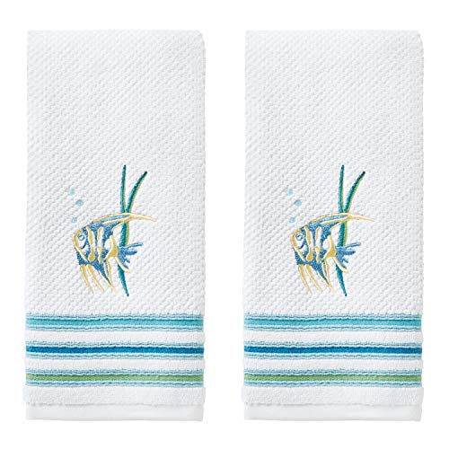 SKL Home by Saturday Knight Ltd. Ocean Watercolor Hand Towel Set, Blue