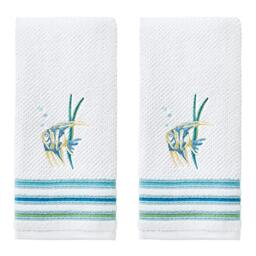 SKL Home by Saturday Knight Ltd. Ocean Watercolor Hand Towel Set, Blue