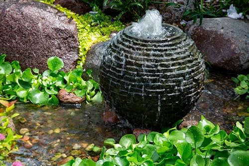 Aquascape Outdoor Fountain, Resin, Slate Gray