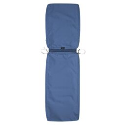 "Classic Accessories 60-346-010501-RT Ravenna Cushion Slip Cover, 72"" L x 21"" W x 3"" Thick, Empire Blue"
