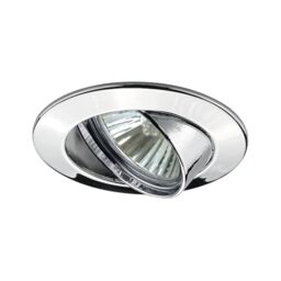Paulmann 98943 Premium Recessed Light swiveling max 50W 230V GU10 83mm Chrome alu zinc