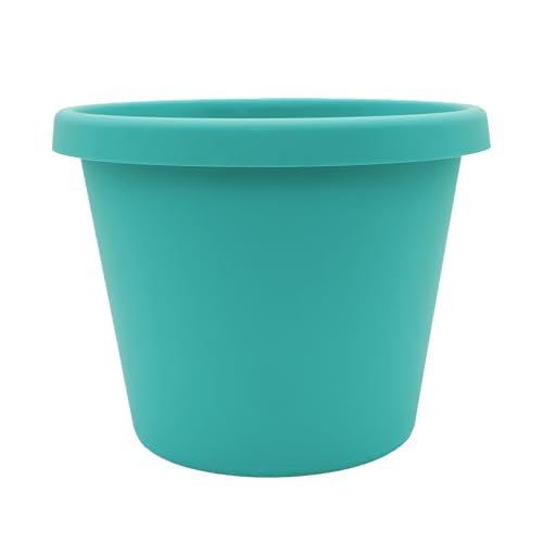 "The HC Companies Plastic Planter, Dusty Teal, 6 """
