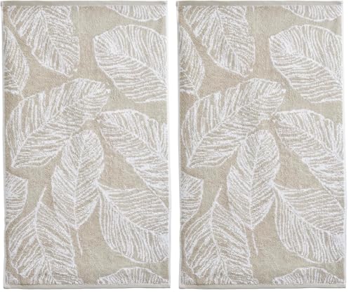 Fusion Bathroom - Matteo - Bath Towel 70 x 130cm in Natural (Pack of 2)