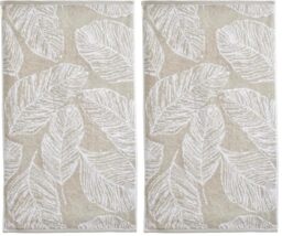 Fusion Bathroom - Matteo - Bath Towel 70 x 130cm in Natural (Pack of 2)