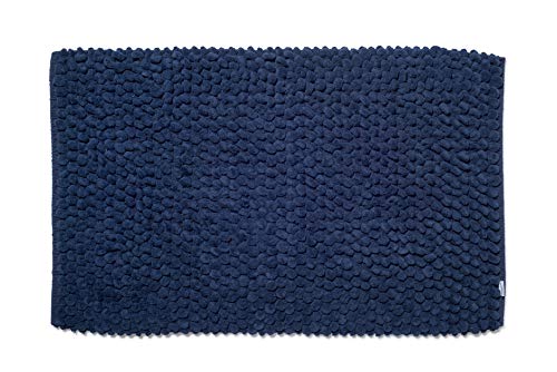 Croydex Super Soft Cushioned Bath Mat with Slip-Resistant Backing, Grey