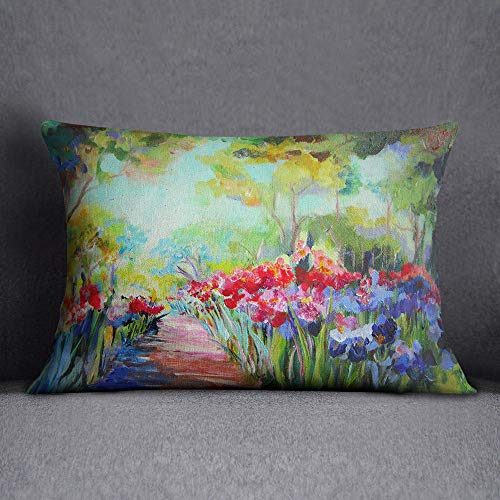 Bonamaison Decorative Cushion Cover, Cotton Polyester, Multicolor, 35x50