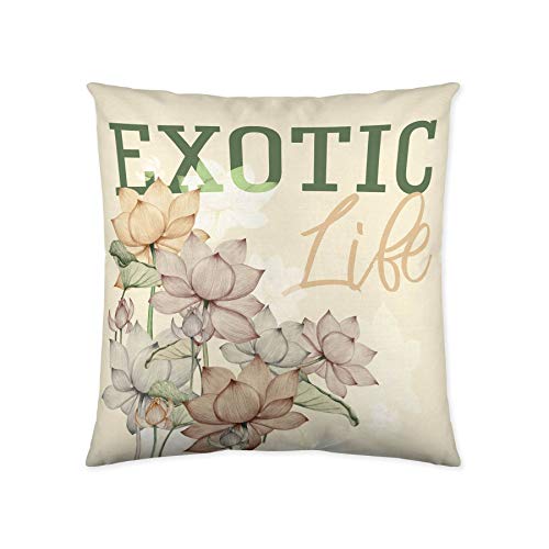 Naturals Amazonas Cushion Cover, Green, Unfilled