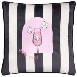 furn. Spooky Spritz Polyester Filled Cushion (Pink - 45x45cm)