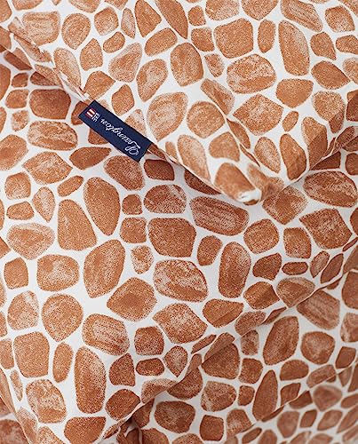 Lexington Duvet Set 150 x 220 + 50 x 90 Beige/White Giraffe Printed