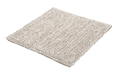 Kleine Wolke Bath Mat textilgesellschaft Rico, Cotton, Grey, 60 x 60 x 2 cm