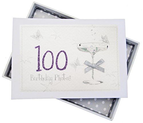 White Cotton Cards PHOTO ALBUM, Card, Plastic, 12.5x17.5x2.5 cm