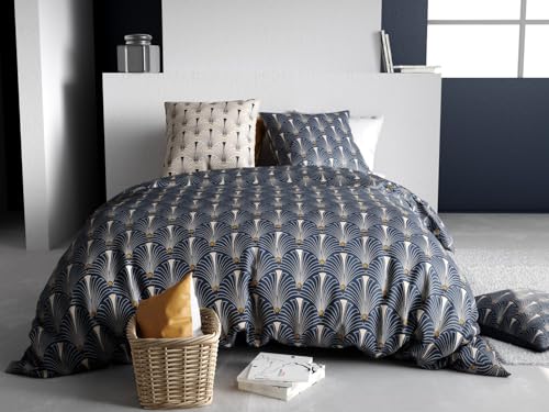 Peacock Duvet Cover 240 x 220 cm + 2 Pillowcases Cotton 57 Thread Count