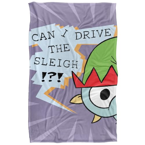 Dont Let The Pigeon Drive The Sleigh Sleigh Silky Touch Super Soft Throw Blanket 91 x 147 Cm