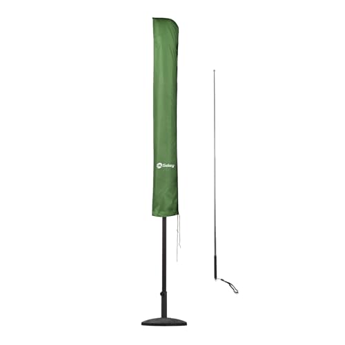 Sekey Premium Protective Cover for 300 cm Parasol - With Mounting Rod & Zip (175 x 30.5/36.5 cm) - Waterproof, UV 50+