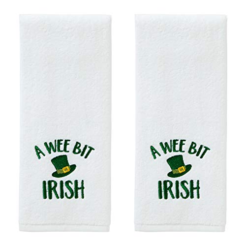 SKL Home by Saturday Knight Ltd. Hand Towel, Cotton, White, 16x25
