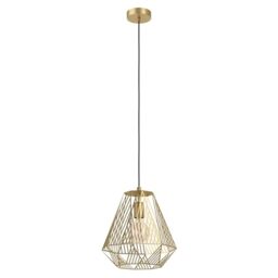 Eglo Pendant Lighting Stype, Ceiling Light Fitting Made of Brushed Brass