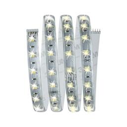 Paulmann 99972 LED Furniture luminaire Clever Connect Strip 1m 12V incl. 1x6.5 watt dimmable Cabinet luminaire Transparent Cabinet Light Plastic Kitchen lamp 2700-6500K